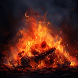 Sonidos De Relajación Del Fuego: Ambiente Calmado De La Llama - Efectos especiales del bosque