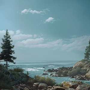 Cats' Ocean Serenity: Soothing Sea Sounds for Comfort - Kitten Music Therapy