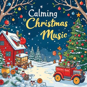 Carols and Cocoa by the Fire - Calming Christmas Music