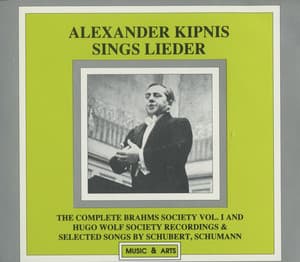 Alexander Kipnis Sings Lieder - Alexander Kipnis