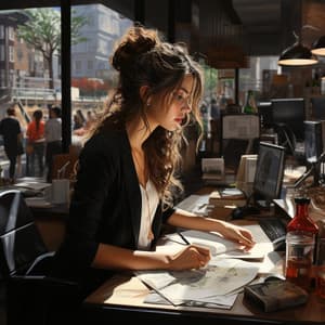 Ensueño De Trabajo Con El Piano: Enfoque Melódico - Instrumentales de jazz para piano