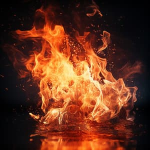 Fire's Yoga Harmony: Warm Sounds for Tranquility - Christian Yoga Music