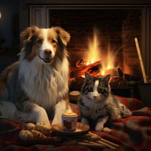 Resplandor Reconfortante: Calma Del Fuego Para Mascotas - Mascotas relajarse