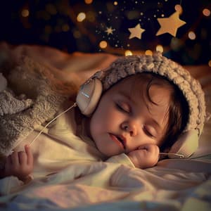 Night Skies Canvas: Baby Lullaby Art - Baby Sleep Conservatory