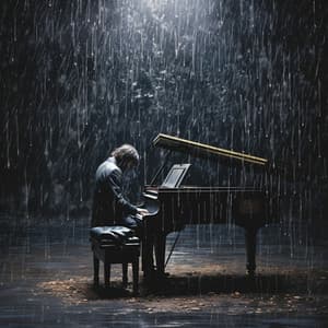 Escapada De Masaje Con Teclas De Piano Lluvioso - Pianos pacíficos