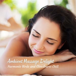 Ambient Massage Delight: Harmonic Birds and Cloudburst Chill - ASMRainy