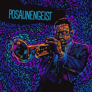 Posaunengeist: Souliger Jazz mit herrlichem Trompeten-Instrumental-Hintergrund - Hintergrundmusik Lounge Akademie