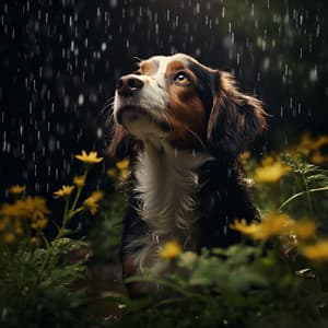 Serenata De Mascotas Con El Piano Lluvioso En Armonía - Niño pequeño