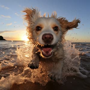 Madrigal Canino Oceánico: Serenidad Costera Del Perro - Sonidos de la selva tropical