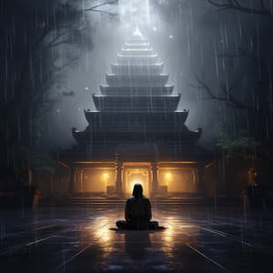 Enfoque Concéntrico De La Lluvia: Sintonización Ambiental - Audio de elaboración