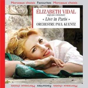 Elisabeth Vidal Live in Paris - Orchestre Paul Kuentz