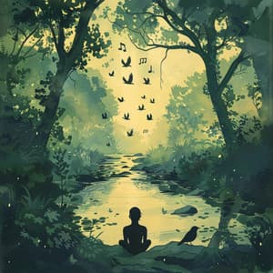 Binaural Birds at Creek: Meditation in Nature - 80 88 Hz - Chakra Meditation Specialists