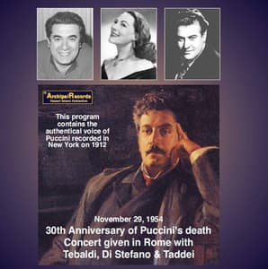 30th Anniversary of Puccini‘s Death - Giacomo Puccini