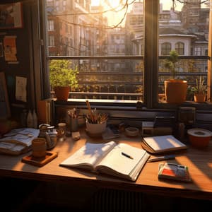 Ocean's Academic Calm: Soothing Study Tunes - Co-Working Music Playlist