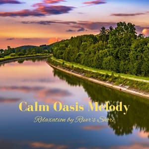 Calm Oasis Melody: Relaxation by River's Shore - The Entrainment