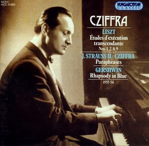 Liszt: Transcendental Etudes Nos. 1, 2, 8 and 9 - György Cziffra