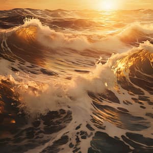 Orilla Binaural: Melodías De Relajación Del Océano - Marco de onda