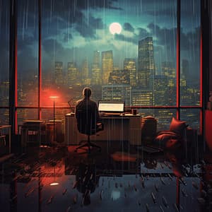 Productivity Symphony: Music in the Rain at Work - Natural Symphony