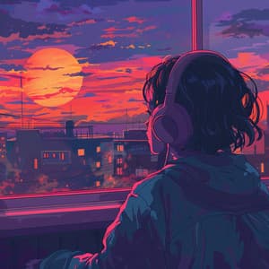 Lofi Music Echoes: Harmonic Pulse Blend - Beats On Cans