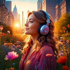 Relaxation Cadence: Subtle Musical Patterns - Brain Waves