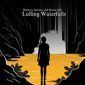 Remove Anxiety and Stress with Lulling Waterfalls - River Sounds ASMR