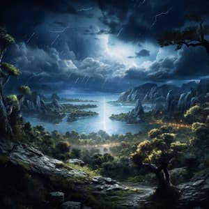 Tranquil Thunder Resonance: Concentrated Melodies - Sleep Pill