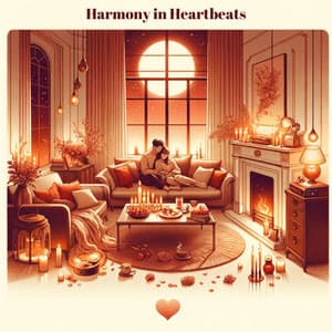 Harmony in Heartbeats: Slow Ballads for Cozy Nights In - Background Instrumental Music Collective