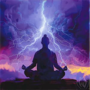 Meditación Binaural Con Truenos: Enfoque Profundo - Serie de sonidos de la naturaleza