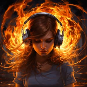 Serenidad Binaural: Sonidos De Relajación Del Fuego - Ayuda para dormir Binaural Beats