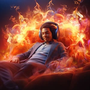 Soothing Fire: Relaxing Flames Melody - Peaceful Palace