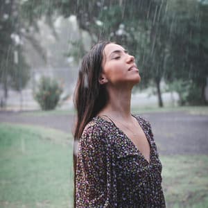 Rainy Serenity Soundscape: Lulling Tunes of Relaxation Chill Music - The Rain Library