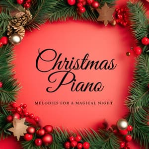 Christmas Piano Melodies for a Magical Night - Christmas Music Background