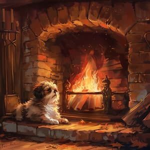 Melodía Del Fuego: Tonadas Calmantes Para Mascotas - Diseño de ruido