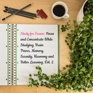 Study for Exams: Focus and Concentrate While Studying, Brain Power, Memory, Serenity, Harmony and Better Learning, Vol. 2 - Study Hard