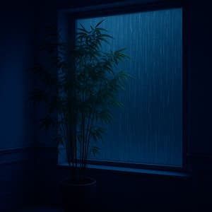 1AM Water Sounds: Bamboo Wind - Meditation Rain Sounds