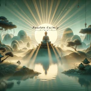 Awaken Calmly: A Buddha's Journey - Calming Music Sanctuary
