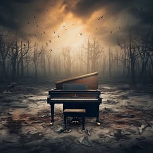 Piano Echoes: Desert Melodies - Relaxing Piano Music Classic