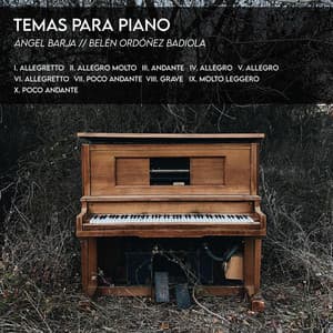 Temas para piano - Ángel Barja