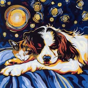 Sternenfantasie: Haustier-Schlummerzeit - Katzenmusik