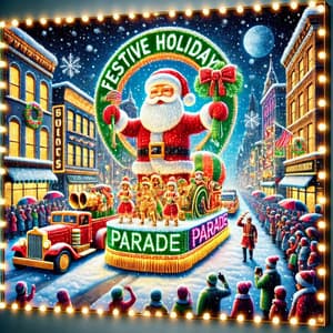 Festive Holiday Parade - Traditional Christmas Song
