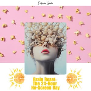 Brain Reset: The 24-Hour No-Screen Day - Popcorn Brain
