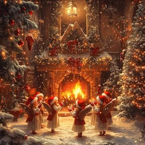 Crackling Carols: Hearthside Tunes - Latte Vibe