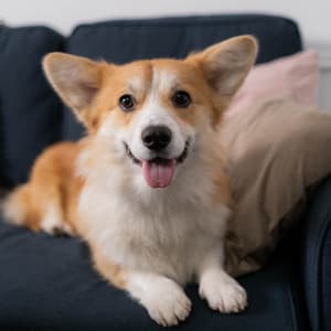 Canine Waterfall Serenity: Chill Sound Journey for Dogs - Water Rock Soundscapes