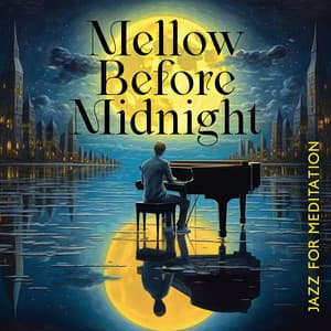 Mellow Before Midnight: Smooth Night Piano Melodies, Jazz Music for Meditation, and Sleep - Bedtime Instrumental Piano Music Academy