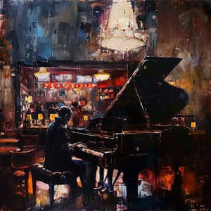 Música De Jazz Vibrante: Tono Funky De La Ciudad - Salón de jazz fresco