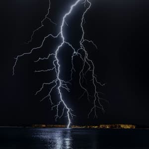 50 Rainy Nights: Moonlit Showers - Meditation Rain Sounds