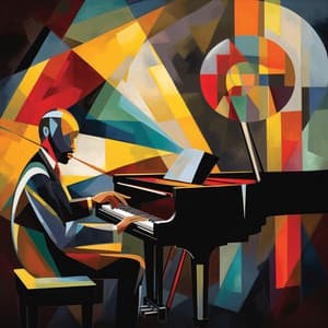 Jazz Piano Reverberations: Echoes of Genius - Blissful Jazz