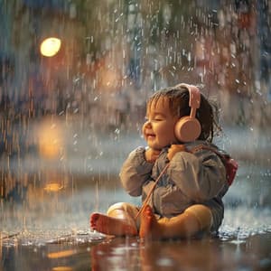 Baby's Rain Melody: Gentle Soundscape - Little lullaby Baby