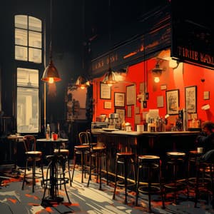 Nachdenkliche Pianobar - Musik für die Arbeit