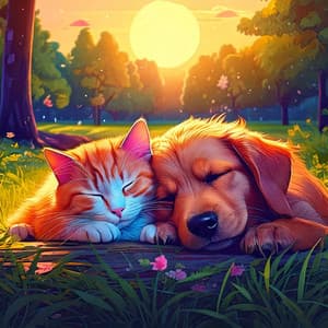 Soothe Your Pets with Calming Lofi Beats - Peaceful Night Lofi